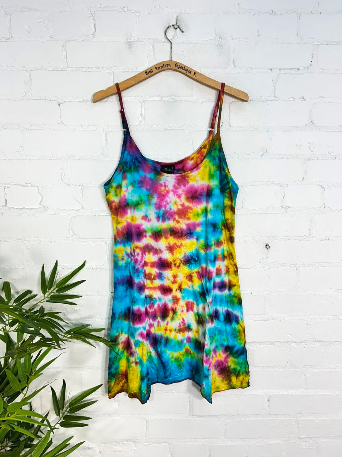 Tie Dye Strappy Dress