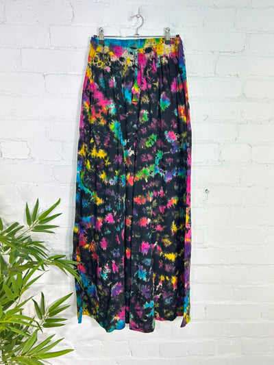 Tie Dye Wide Leg Trousers
