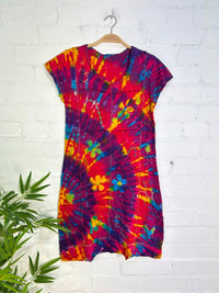 Cap Sleeve Short Dress