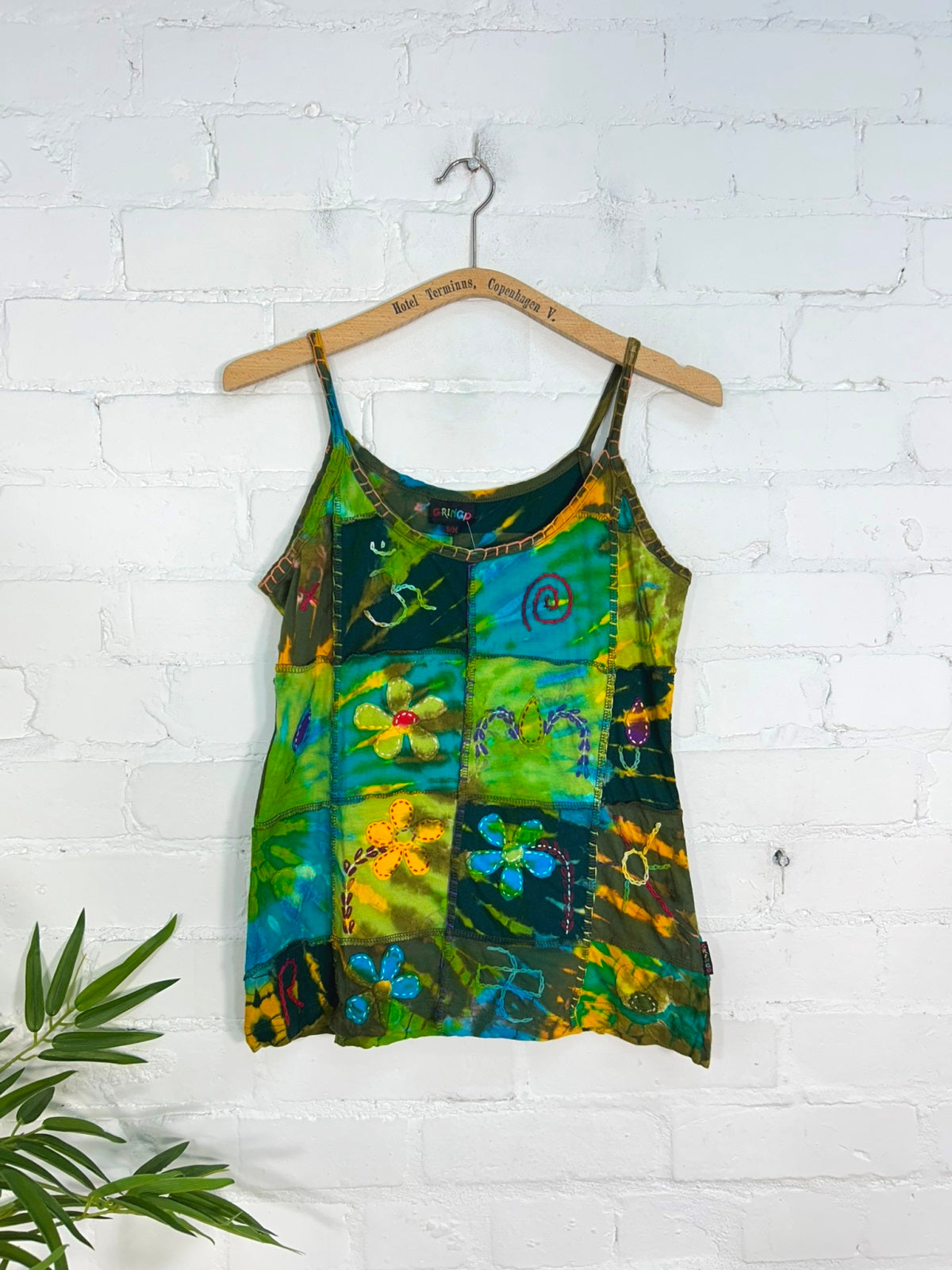 Cropped Strappy Vest Top