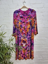 Long Button Dress