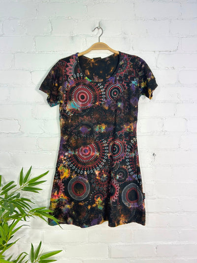 Short Sleeve Short Dress