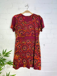 Short Sleeve Short Dress