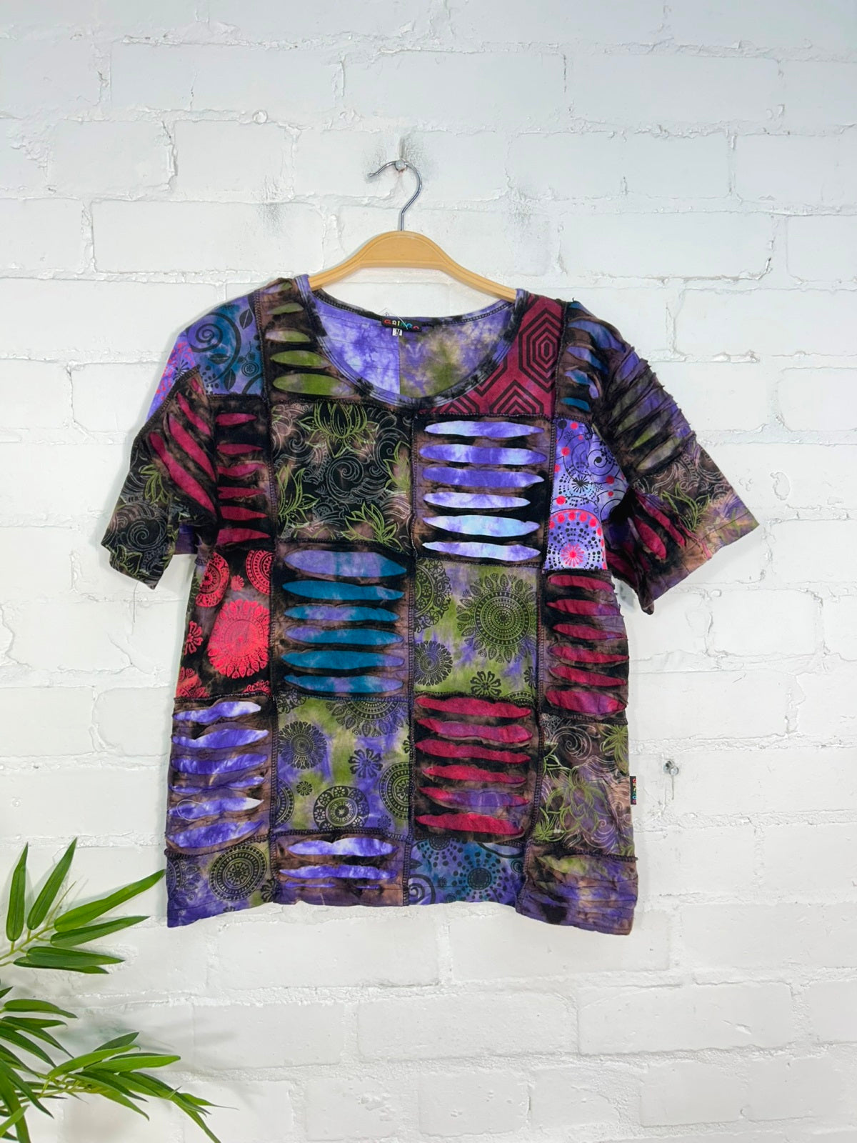 Patch & Slash Short Sleeve T-Shirt