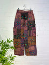 Patchwork Cargo Trousers