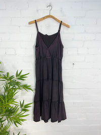 Strappy Layered Midi Dress