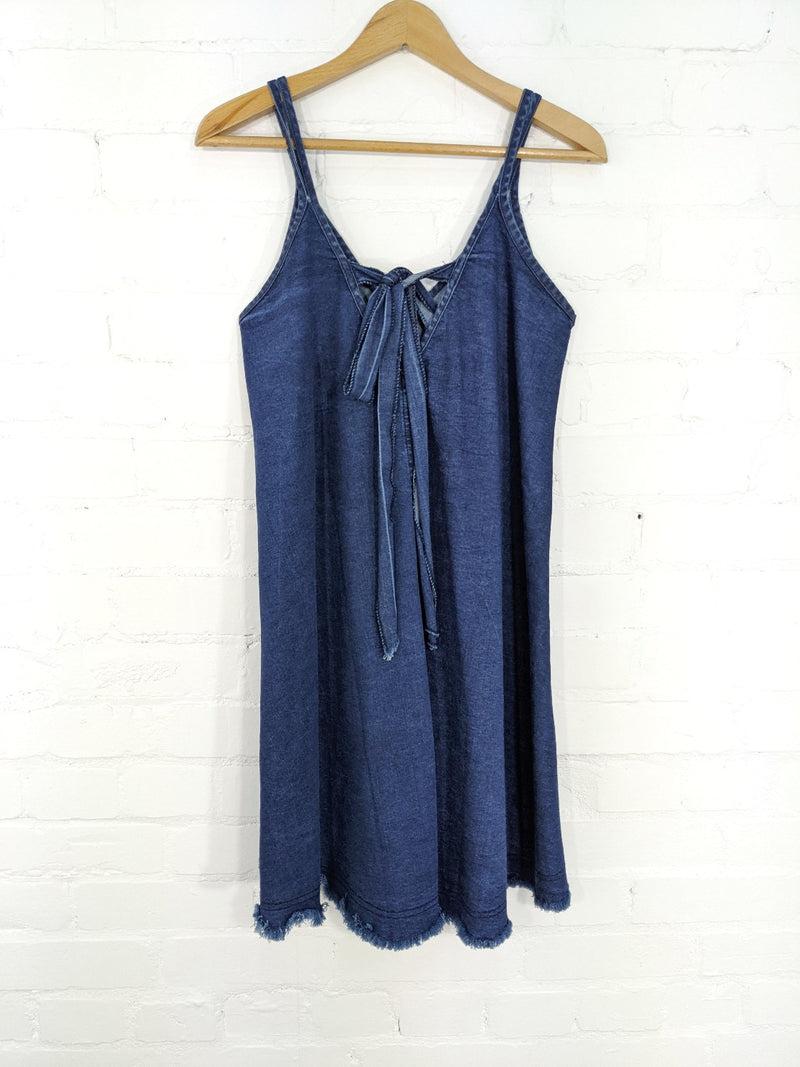 Denim Short Dress