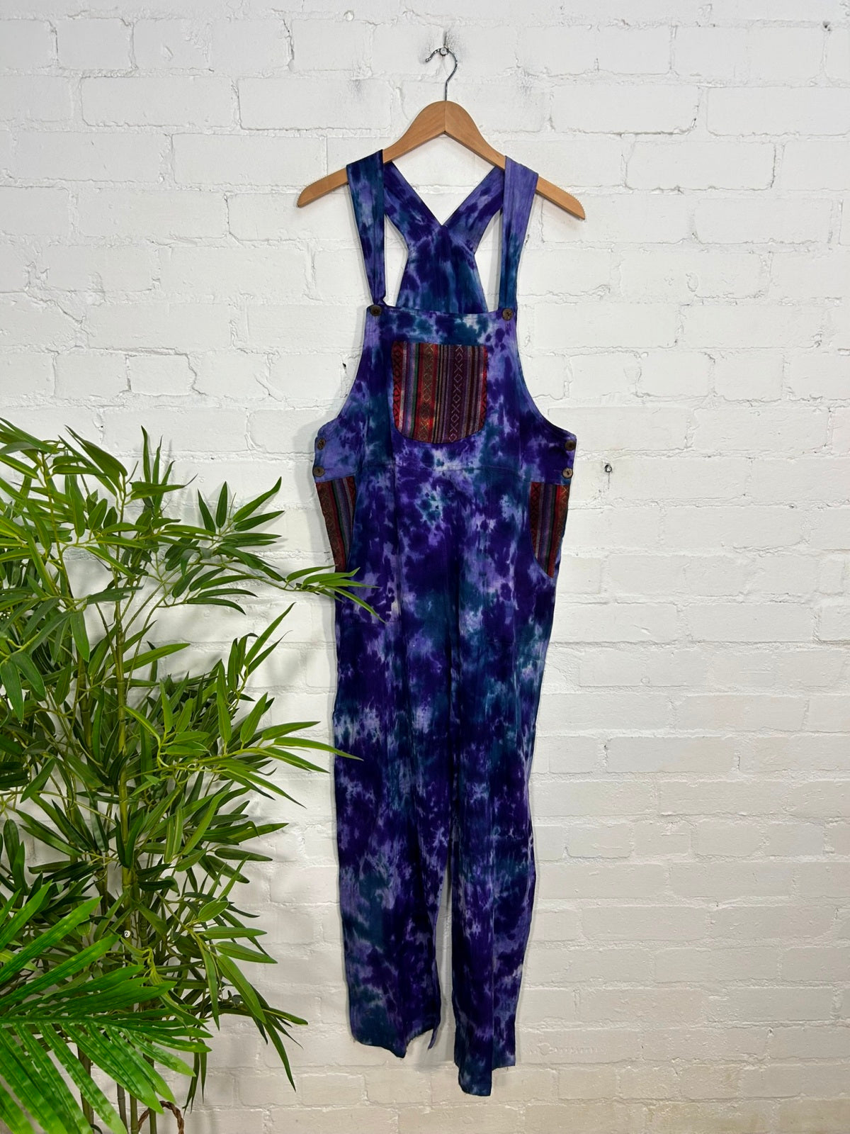 Tie Dye Dungarees