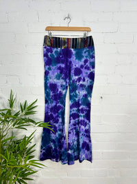 Tie Dye Flared Trousers