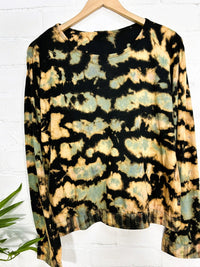 Tie Dye Long Sleeve Top