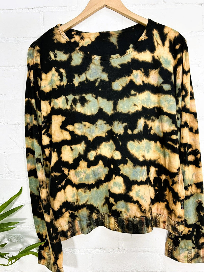 Tie Dye Long Sleeve Top