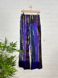 Patchwork Elasticated Trousers