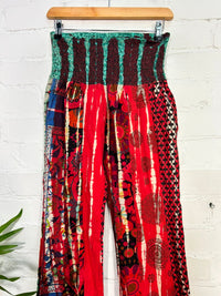 Patchwork Elasticated Trousers