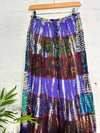 Patchwork Long Skirt
