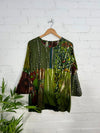 Patchwork Long Sleeve Top