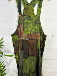 Patchwork Dungarees
