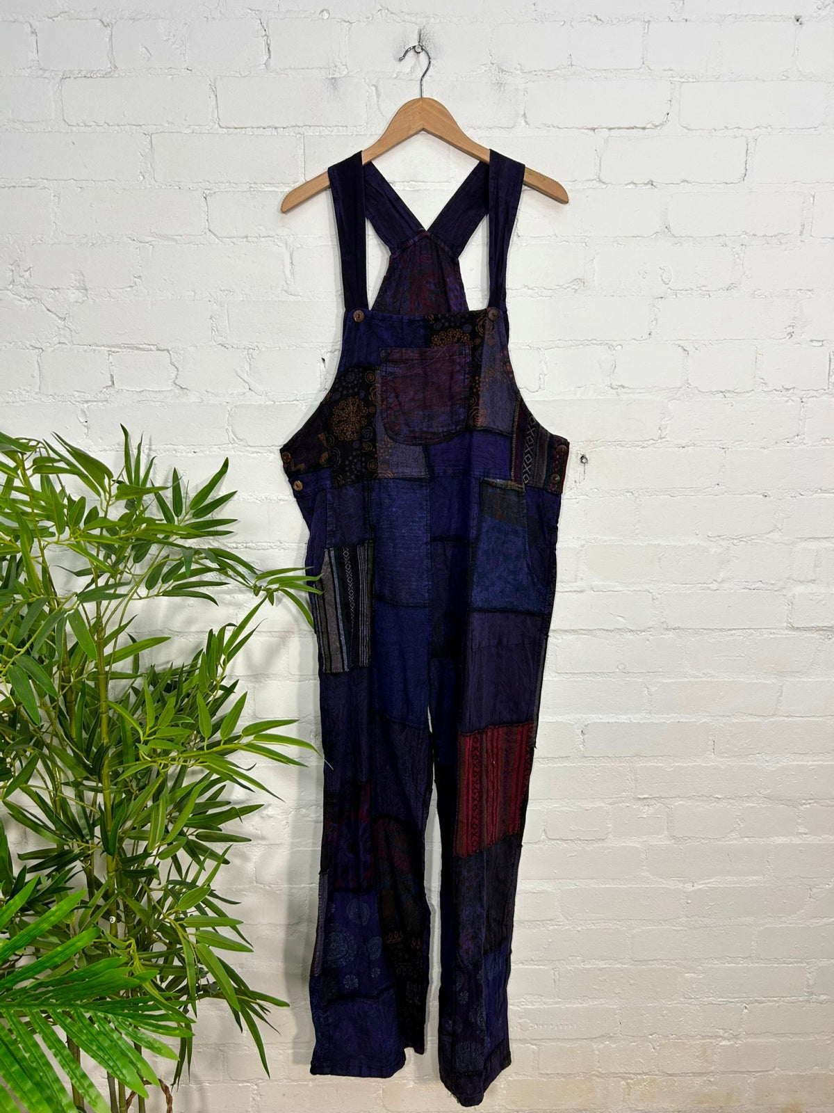Patchwork Dungarees