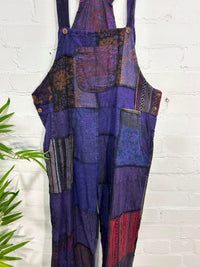 Patchwork Dungarees