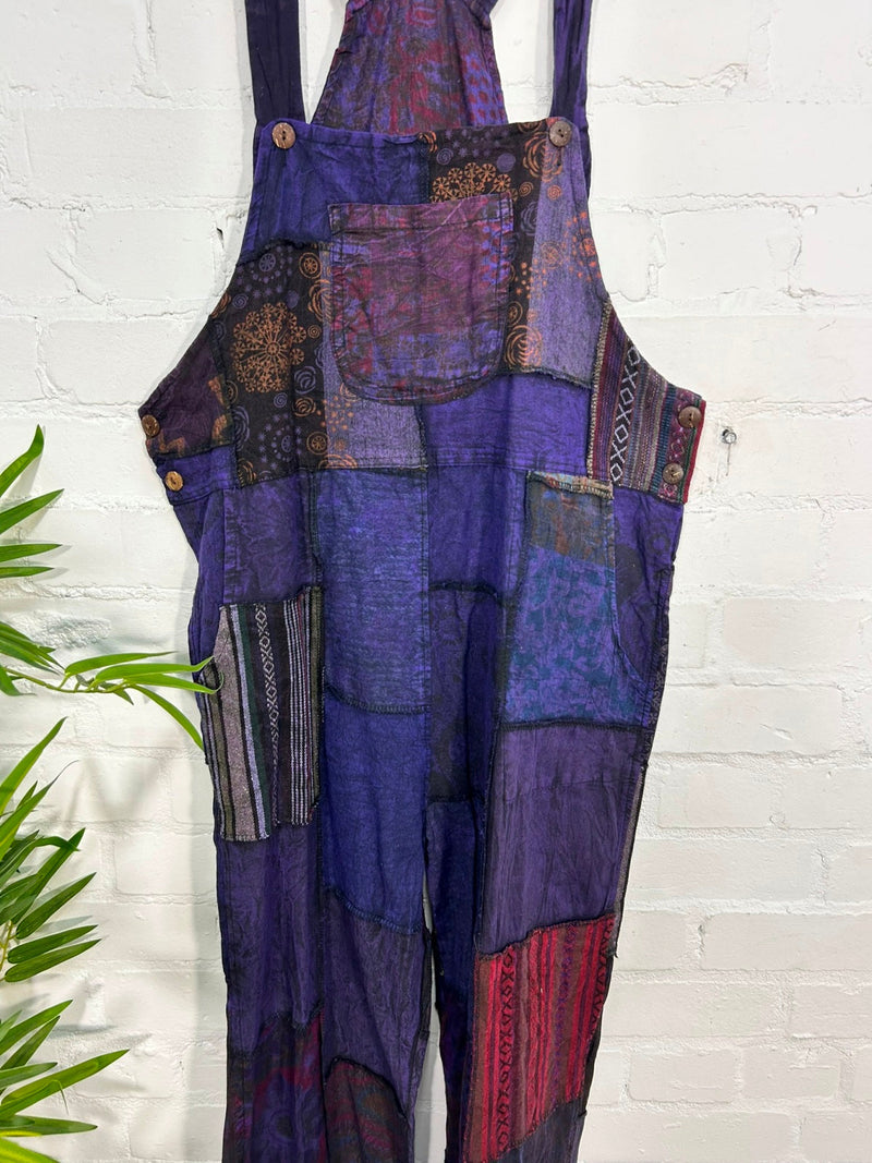 Patchwork Dungarees