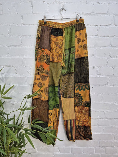Patchwork Trousers
