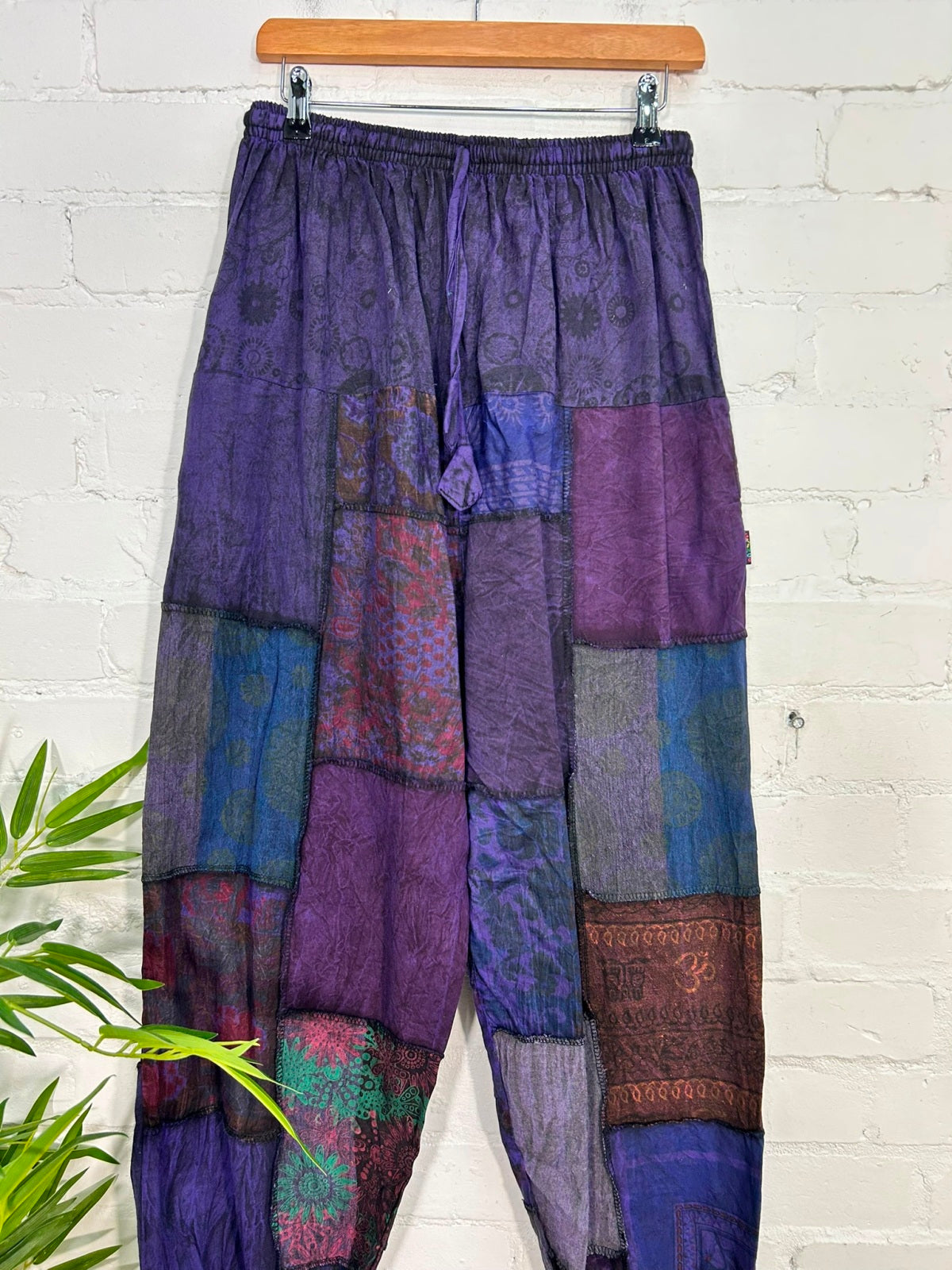 Patchwork Harem Trousers
