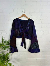 Patchwork Tie Top