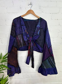 Patchwork Tie Top