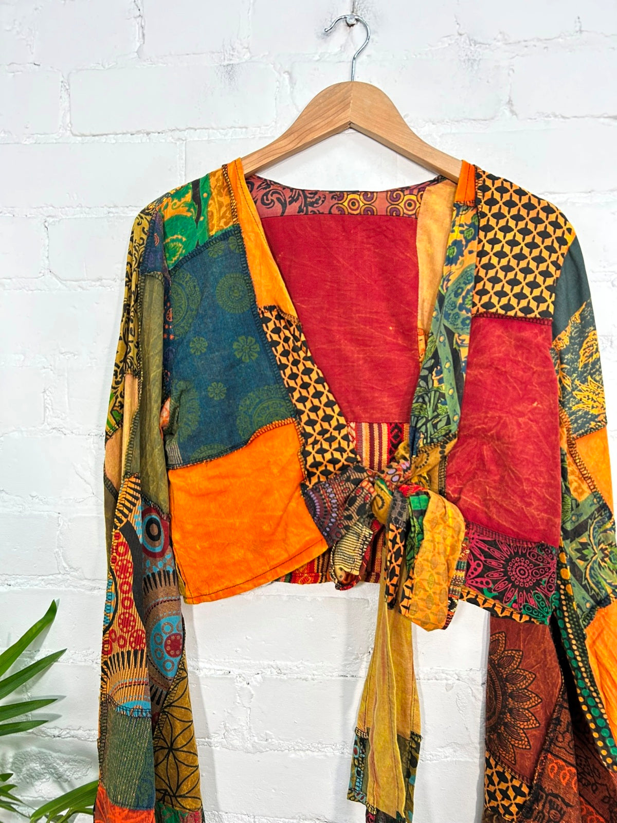 Patchwork Tie Top