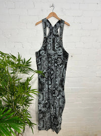 Celestial Print Dungarees