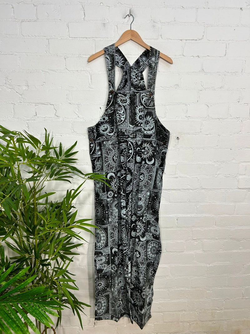 Celestial Print Dungarees