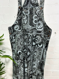 Celestial Print Dungarees