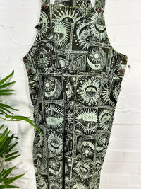 Celestial Print Dungarees