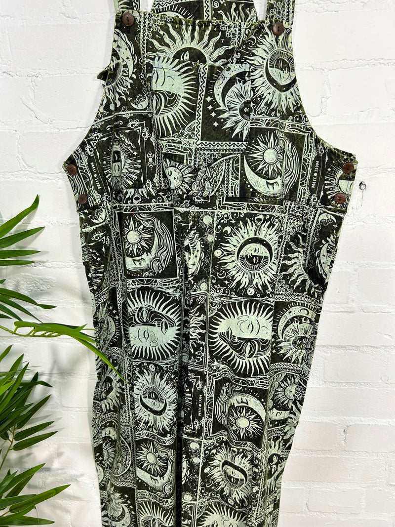 Celestial Print Dungarees