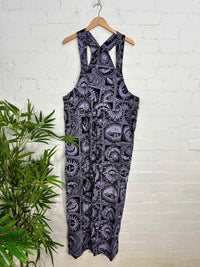 Celestial Print Dungarees