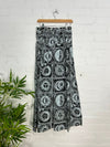 Celestial Print Wide Leg Trousers
