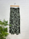 Celestial Print Wide Leg Trousers