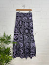 Celestial Print Wide Leg Trousers