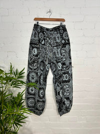 Celestial Print Baggy Harem Trousers
