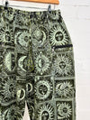 Celestial Print Baggy Harem Trousers