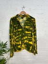 Tie Dye Velvet Jacket