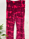 Tie Dye Velvet Flares