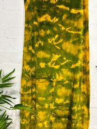 Tie Dye Velvet Long Skirt