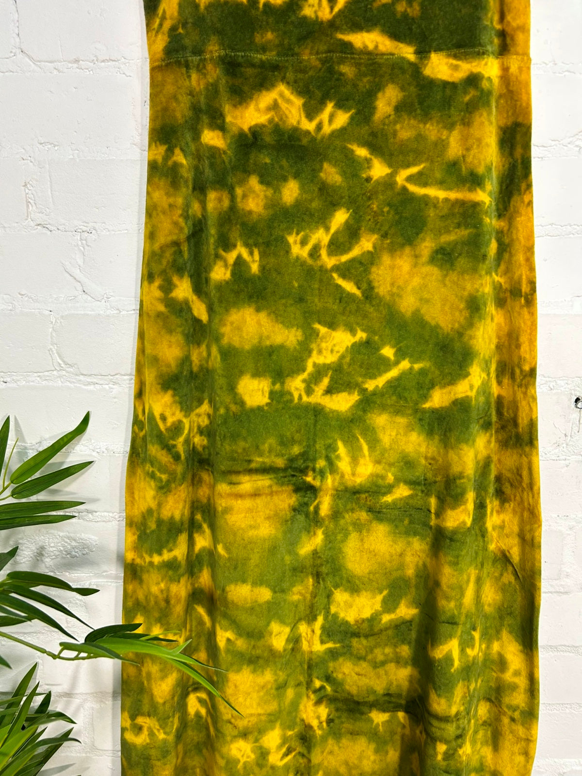 Tie Dye Velvet Long Skirt