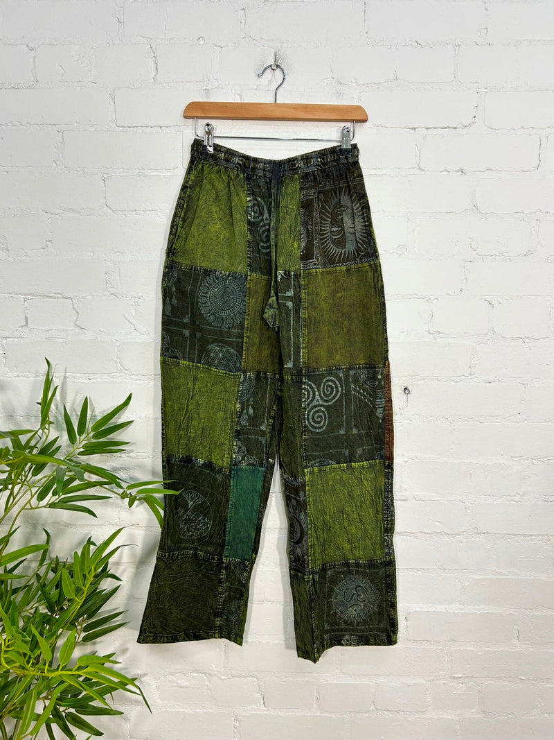 Mantra Patch Straight Trousers
