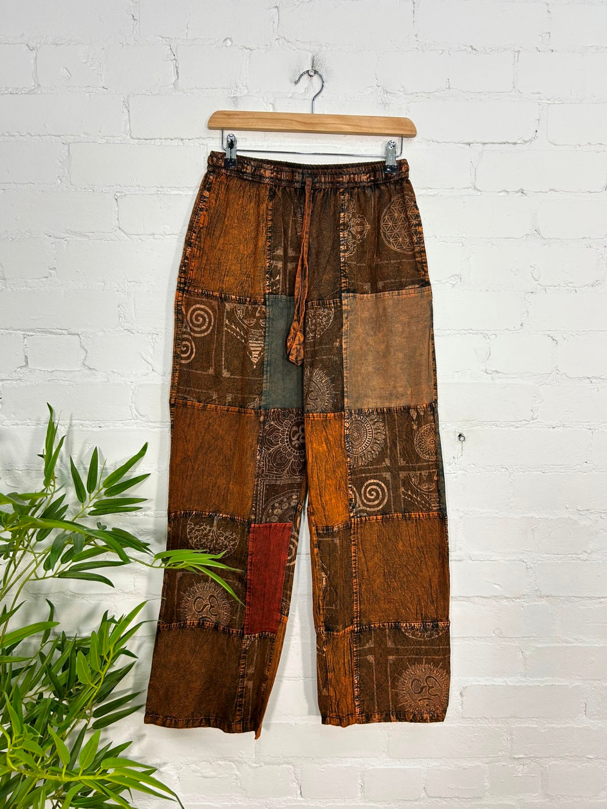 Mantra Patch Straight Trousers