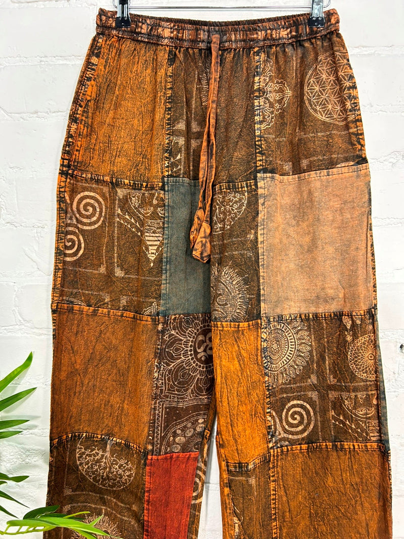 Mantra Patch Straight Trousers