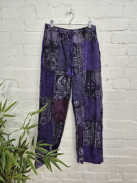Mantra Patch Straight Trousers