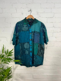 Mantra Patch Short Sleeve Shirt