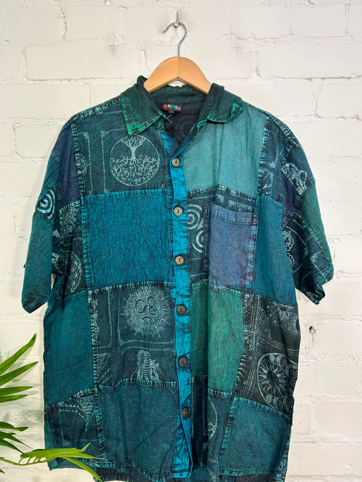 Mantra Patch Short Sleeve Shirt