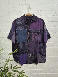 Mantra Patch Short Sleeve Shirt